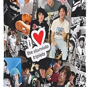 Sturniolo Triplets Blanket Graphic Collage Blanket